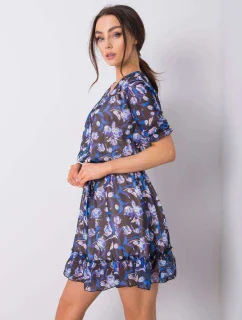 Šaty LK SK 507627.39 černá a modrá