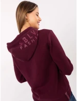 Dámská mikina Asmia D10600BI02690A8NO Bordó - FPrice Dámská mikina Asmia D10600BI02690A8NO Bordó - FPrice