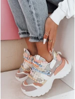 Dámské tenisky na vysoké platformě BEASTAR barevné FashionStreet ZY0832 Dámské tenisky na vysoké platformě BEASTAR barevné FashionStreet ZY0832