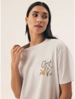 Henderson Dámské pyžamo 42684 Naranja kr/r S-2XL