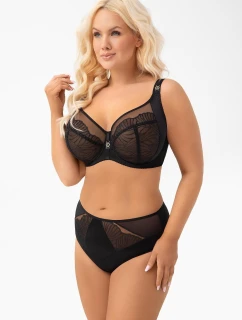 Gorsenia F007 Lotta Black S-4XL kalhotky