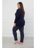 Italská móda Libra long length sp. barva:námořnická modrá/potisk Italská móda Libra long length sp. barva:námořnická modrá/potisk