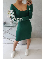Šaty Ragged zelené