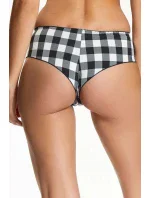 Dámské kalhotky Alice 0093 Černá-bílá-červená - Kostar Dámské kalhotky Alice 0093 Černá-bílá-červená - Kostar