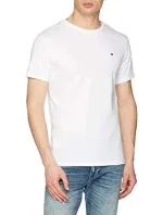 Pánské Tričko s krátkým rukávem UM0UM00557-100 bílé - Tommy Hilfiger