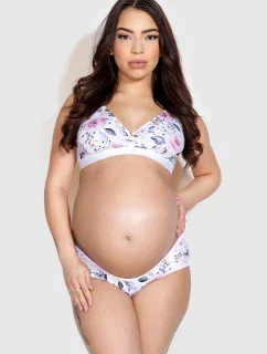 Figi Mitex Mama Panty Flowers K S-2XL