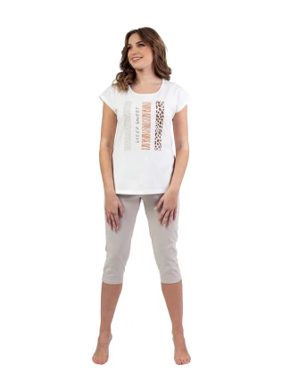 Dámské pyžamo 701 beige - REGINA