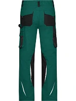 Daiber JN 832 (42-60) Pracovní kalhoty - Strong 02.832M dark green/black