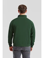 Fruit of the Loom Classic Zip-Neck Sweat Mikina s 1/4 zipem 16.2114 heather grey
