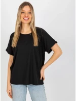 Dámská halenka LK BZ 509252.25x černá - FPrice Dámská halenka LK BZ 509252.25x černá - FPrice