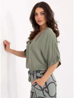 Halenka TW BZ BI 3228.75 khaki barva
