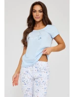 DÁMSKÉ PYŽAMO KR 466/344 SO DELICATE 3-PACK