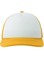 Atlantis Headwear Kid Rapper-S 5 panelová Trucker kšiltovka 33.0295 white/yellow