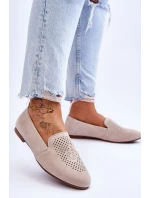 Semišové pohodlné mokasíny Béžove Giovana Semišové pohodlné mokasíny Béžove Giovana