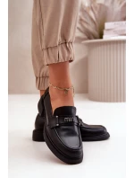 Elegantní Dámské Mokasiny Z Přírodní Kůže Černé Vinceza 91114 Elegantní Dámské Mokasiny Z Přírodní Kůže Černé Vinceza 91114