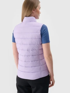 Dámský Bezrukávník Pevný S Límcem 4F Fialový 4FWAW24TVJAF139-52S