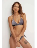 Dámská plavková podprsenka KW0KW02610 BEH černá - Calvin Klein Dámská plavková podprsenka KW0KW02610 BEH černá - Calvin Klein