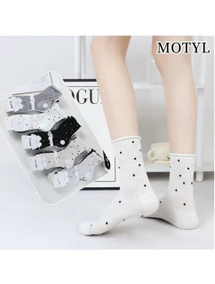 Ponožky WiK Butterfly 3528 wz.45 Dots 35-42