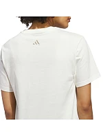 Dámské tričko adidas Cursive Wordmark Graphic T-shirt white KQ6404