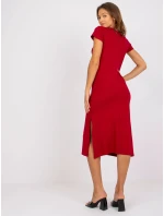 Šaty RV SK 7671.08 tmavě červená