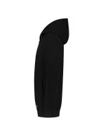 Hooded Sweat Jacket Washable 60°C mikina unisex černá