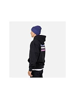 Pánská mikina ROSSIGNOL WATERFALL H RELAX SWEATSHIRT, černá Pánská mikina ROSSIGNOL WATERFALL H RELAX SWEATSHIRT, černá