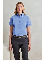 Premier PR 302 Popelínová halenka s krátkým rukávem 39.0302 khaki