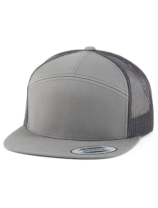 Flexfit 9294 7 panelová Trucker kšiltovka 55.9294 dark grey