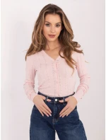 Jumper D90186AK90993A světle růžový Jumper D90186AK90993A světle růžový