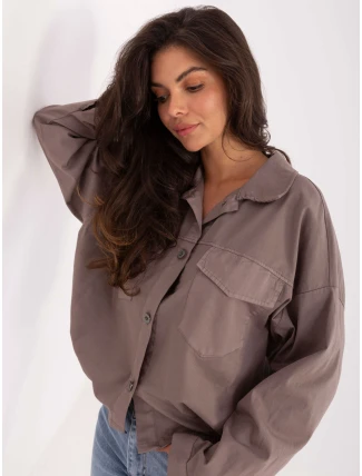 IT KS košile FL9273.86 dark lilac