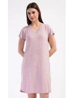 Dámská noční košile s krátkým rukávem Isabela Dámská noční košile s krátkým rukávem Isabela