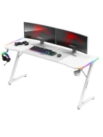Herní stůl Huzaro Hero 4.8 White RGB