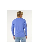 Pánské tričko RIP CURL Fade Out Icon L/S Tee, modré Pánské tričko RIP CURL Fade Out Icon L/S Tee, modré
