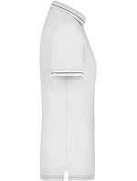 Daiber JN 568 Dámské žerzejové elastické polo 02.0568 white/black