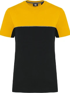 WK WK 304 Pracovní tričko 20.W304 black/yellow