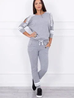 Dívka Revolution šedá sada