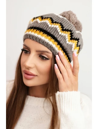 Dámská ušanka Emma K343 denim