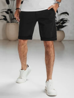 Pánské džínové šortky černé FashionStreet SX2547