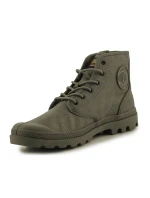Boty Palladium PAMPA HI COATED U 74375-377-M Dusky Green