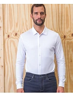 NEOBLU Basile Men Piqué košile s dlouhým rukávem 24.3777 deep black NEOBLU Basile Men Piqué košile s dlouhým rukávem 24.3777 deep black