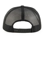 Flexfit 6606TNU 6 panelová kšiltovka "2-Tone Trucker" 55.06TU charcoal/black
