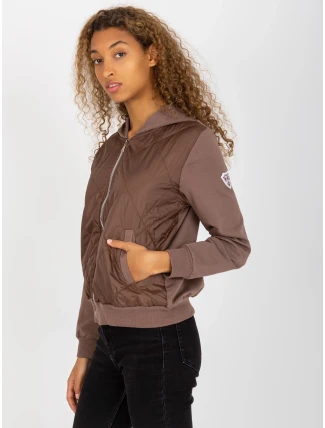 Dámská mikina RV BL 8226.11X hnědá