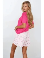 Růžové letní pyžamo - Momenti Per Me