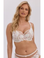 Poloměkká podprsenka Gaia BS 1134 Keto Ecru-Mokka