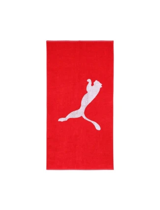Puma Team Towel Large 70x140 červená 54552 02