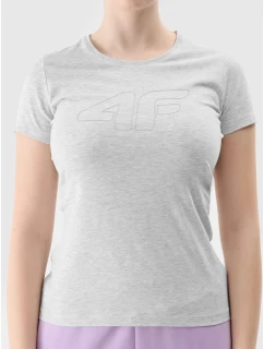 Dámské tričko s logem 4F 4FWSS24TTSHF1163-27M
