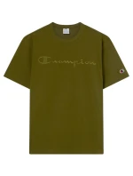 Pánské tričko Champion SS Tee olive 220273 GS585 pánské Pánské tričko Champion SS Tee olive 220273 GS585 pánské
