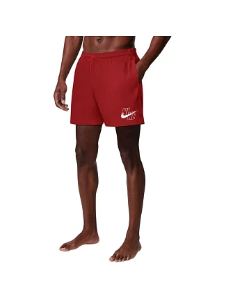 Plavky Nike Logo Lap 5" Volley červené NESSG574 614 Plavky Nike Logo Lap 5" Volley červené NESSG574 614