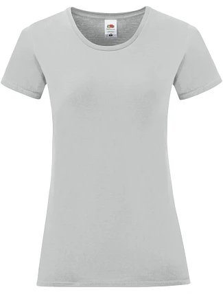 Fruit of the Loom Lady-Fit Iconic 150 T Dámské tričko 16.1432 zinc Fruit of the Loom Lady-Fit Iconic 150 T Dámské tričko 16.1432 zinc