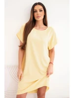 Šaty s kapsami žlutá